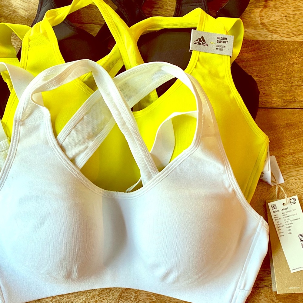ADIDAS MEDIUM SUPPORT SPORTS BRAS